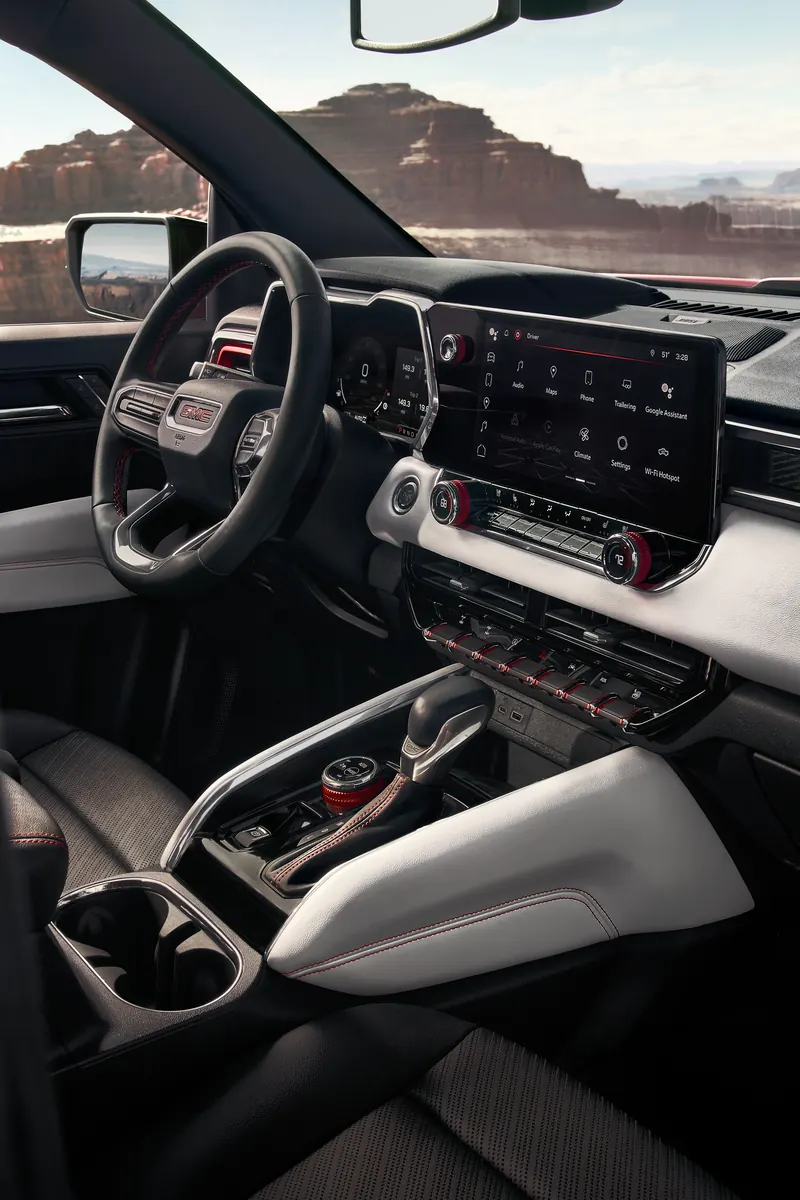 2026 GMC Canyon infotainment system at Gagnon's Auto & RV Sales Inc in CARIBOU ME